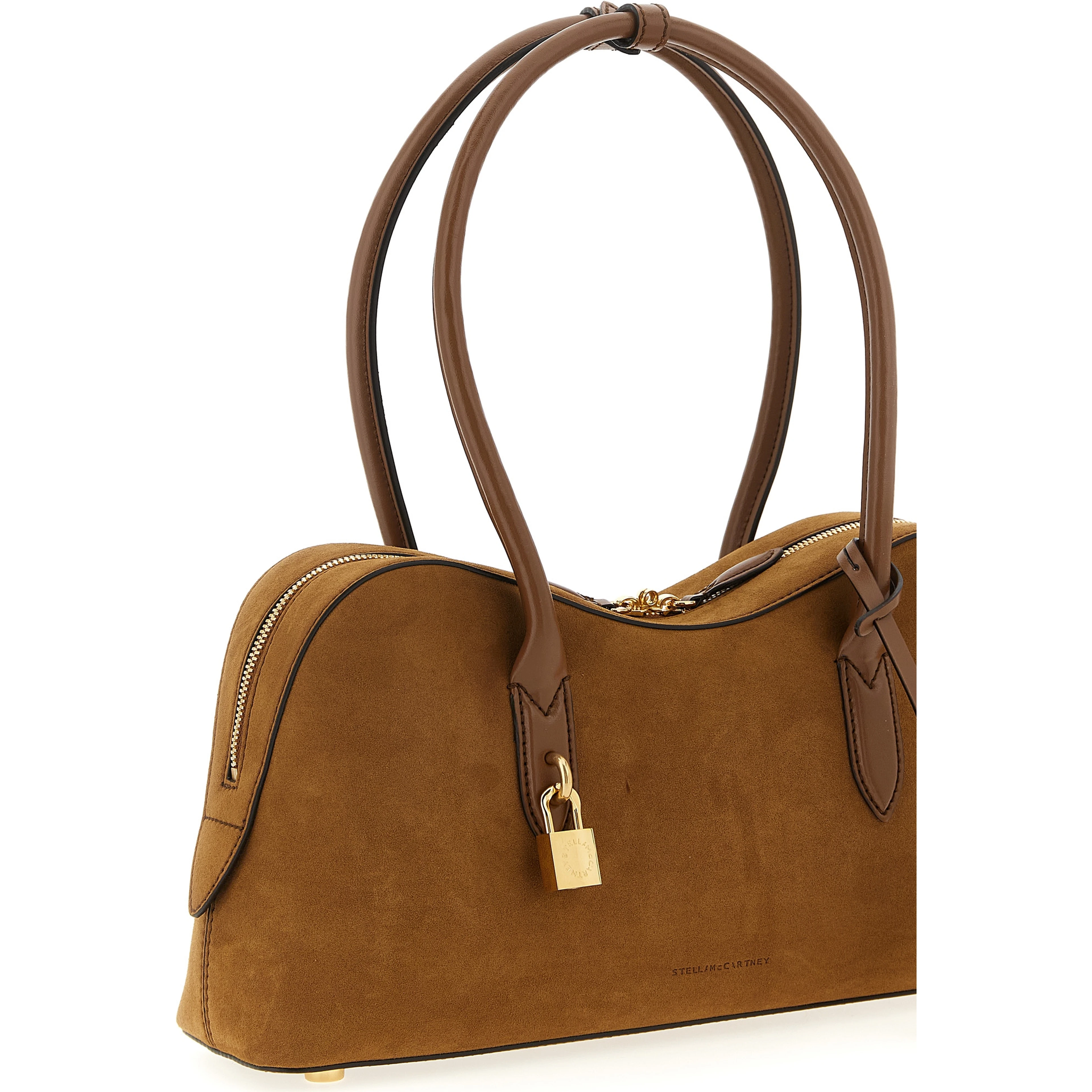 Brown Polyamide Shoulder Bag