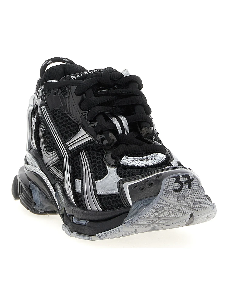 Black Polyethylene Athletic Sneakers alternative