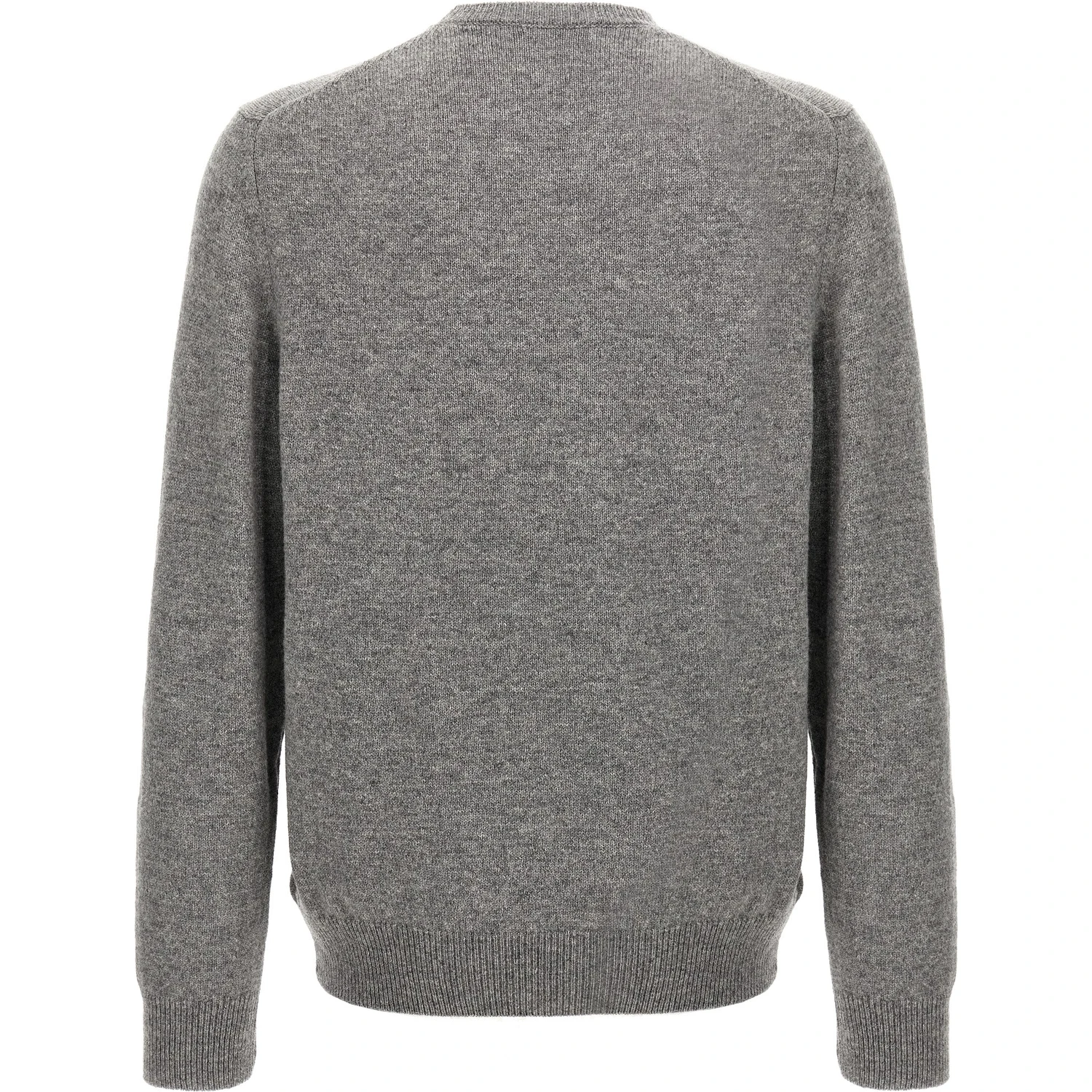 Gray Virgin Wool Cardigan