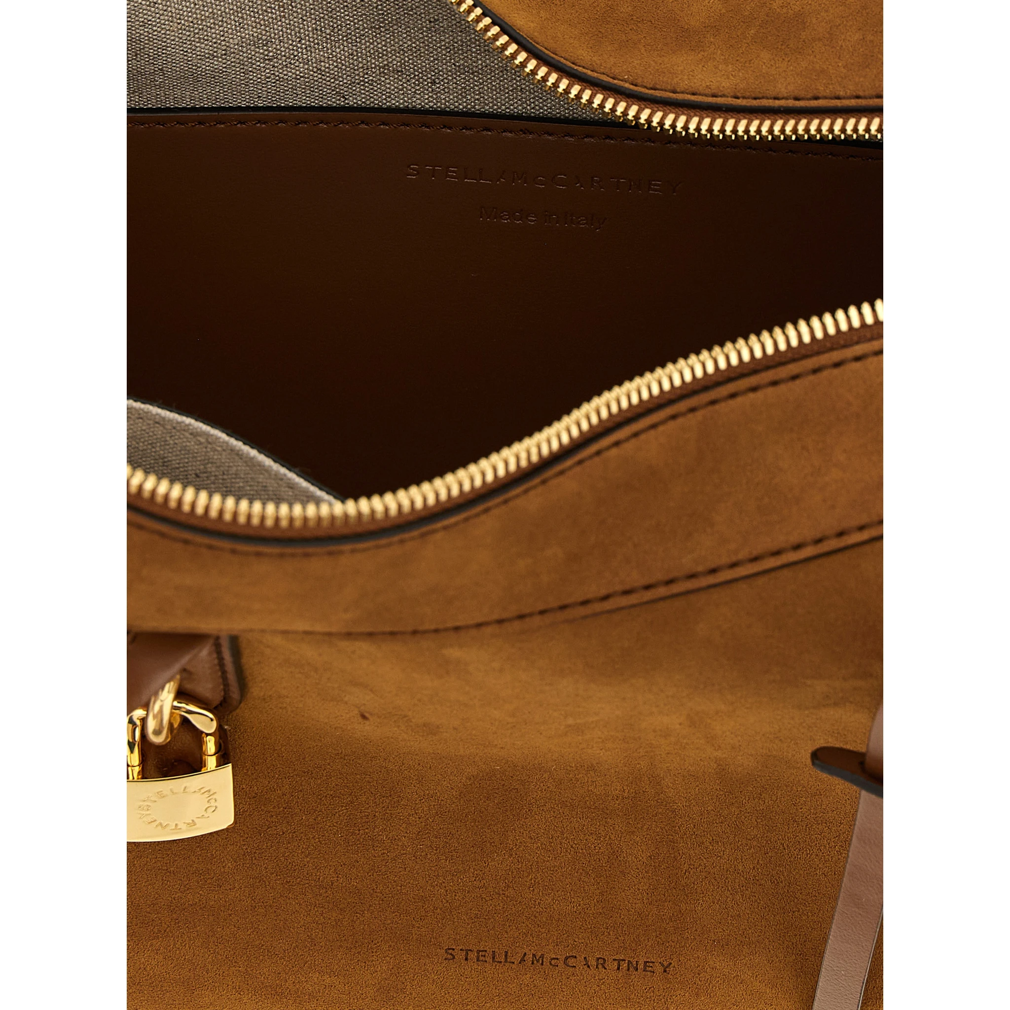 Brown Polyamide Shoulder Bag
