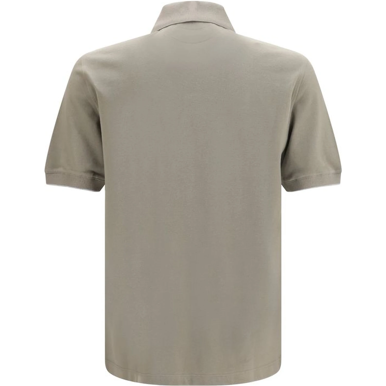 Bicolor Cotton Polo Shirt
