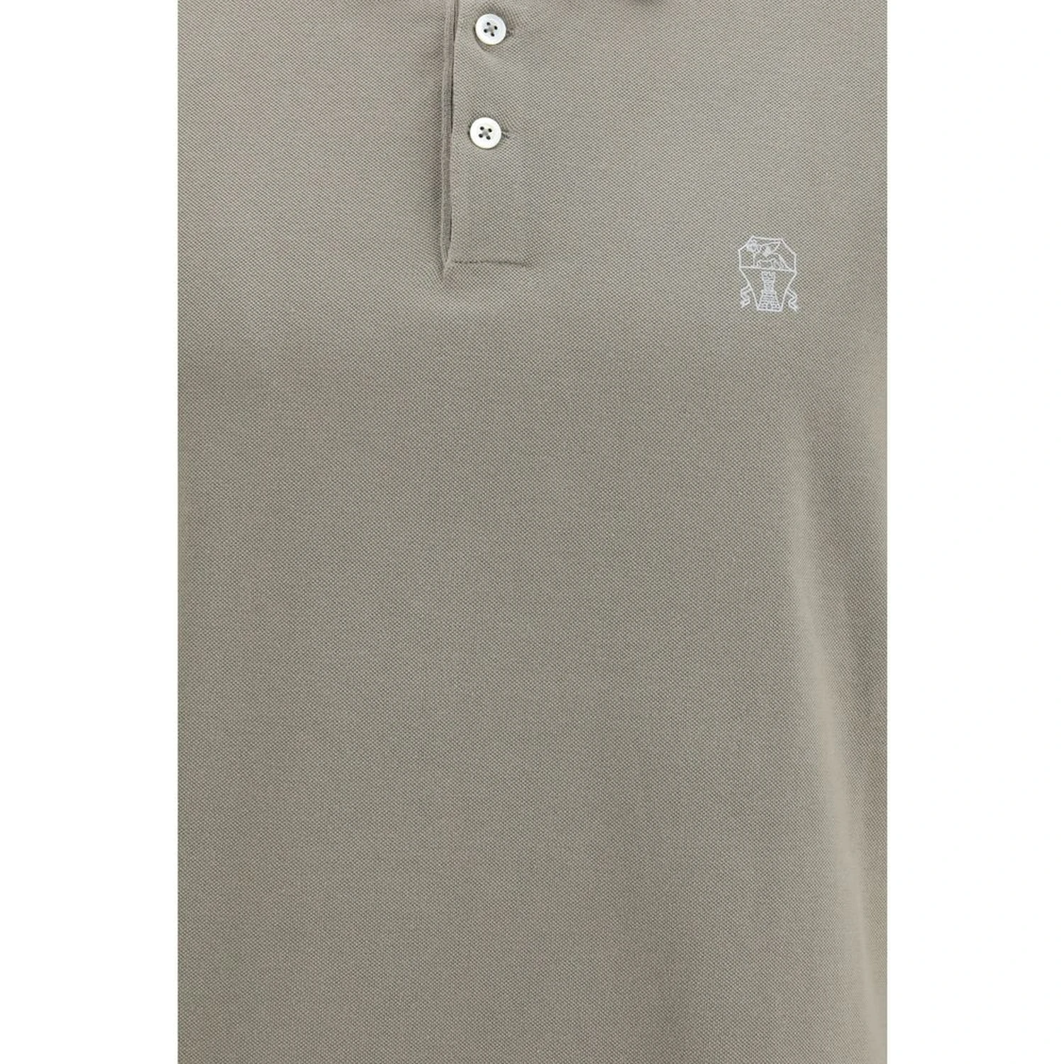 Bicolor Cotton Polo Shirt