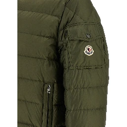 Bicolor Polyamide Full-Length Jacket