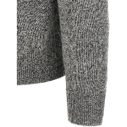 Gray Virgin Wool Cardigan