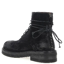 Black Cotton Chelsea Boots