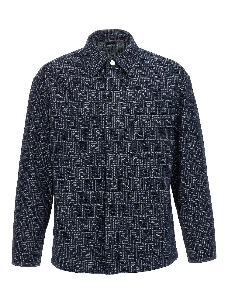 Blue Cotton Denim Jacket