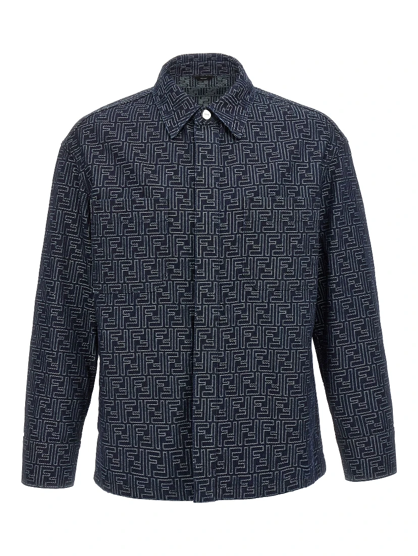 Blue Cotton Denim Jacket