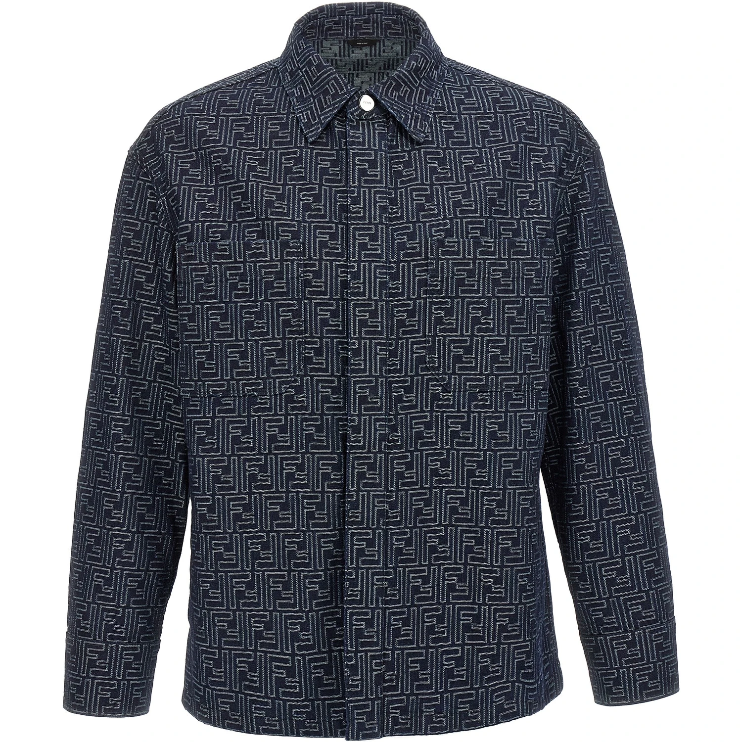 Blue Cotton Denim Jacket