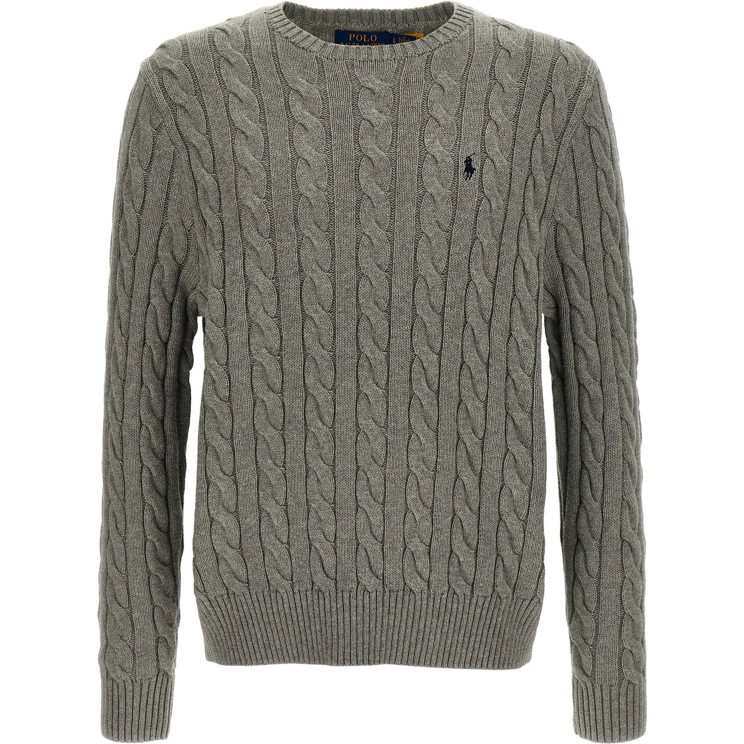 Gray Cotton Cardigan