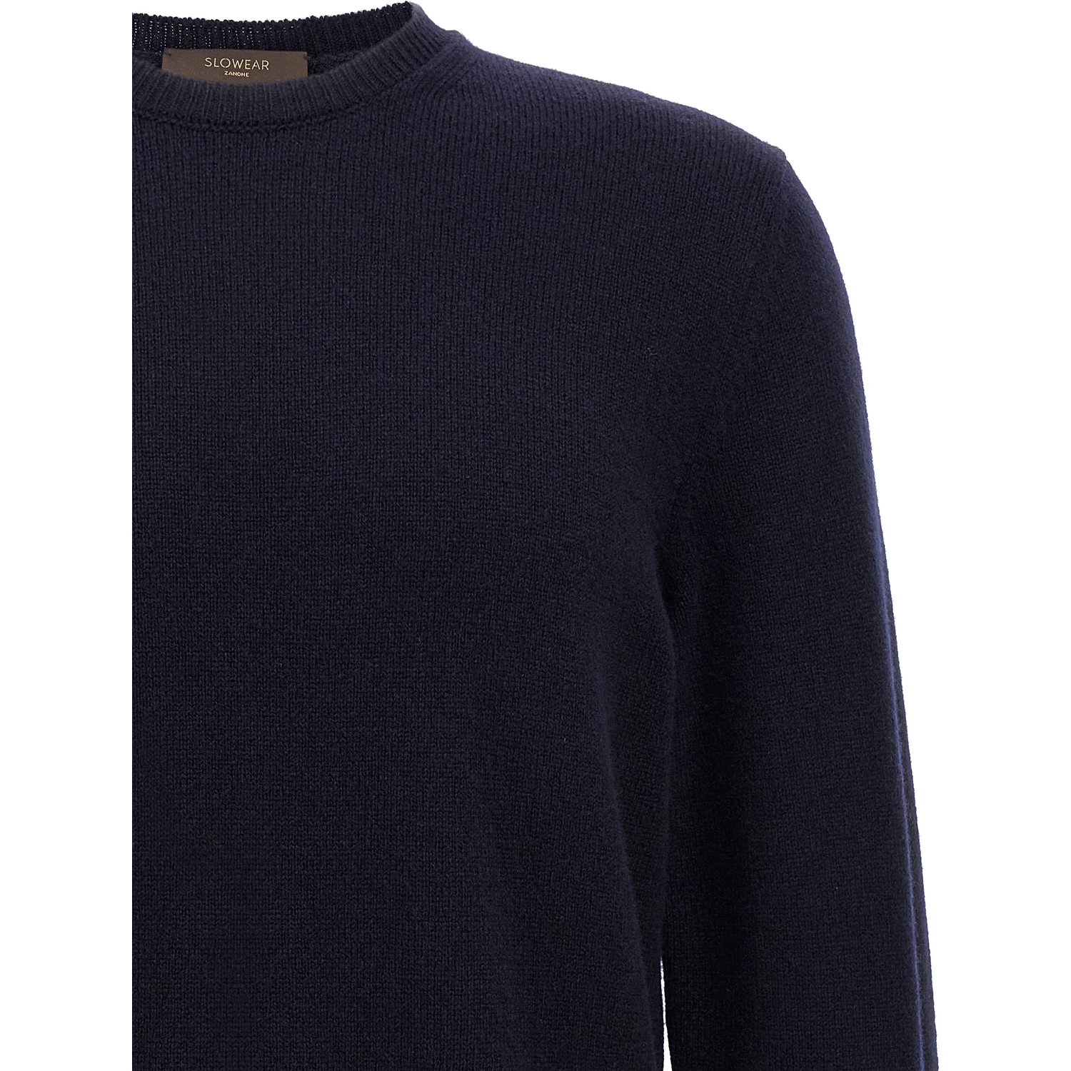 Blue Virgin Wool Cardigan