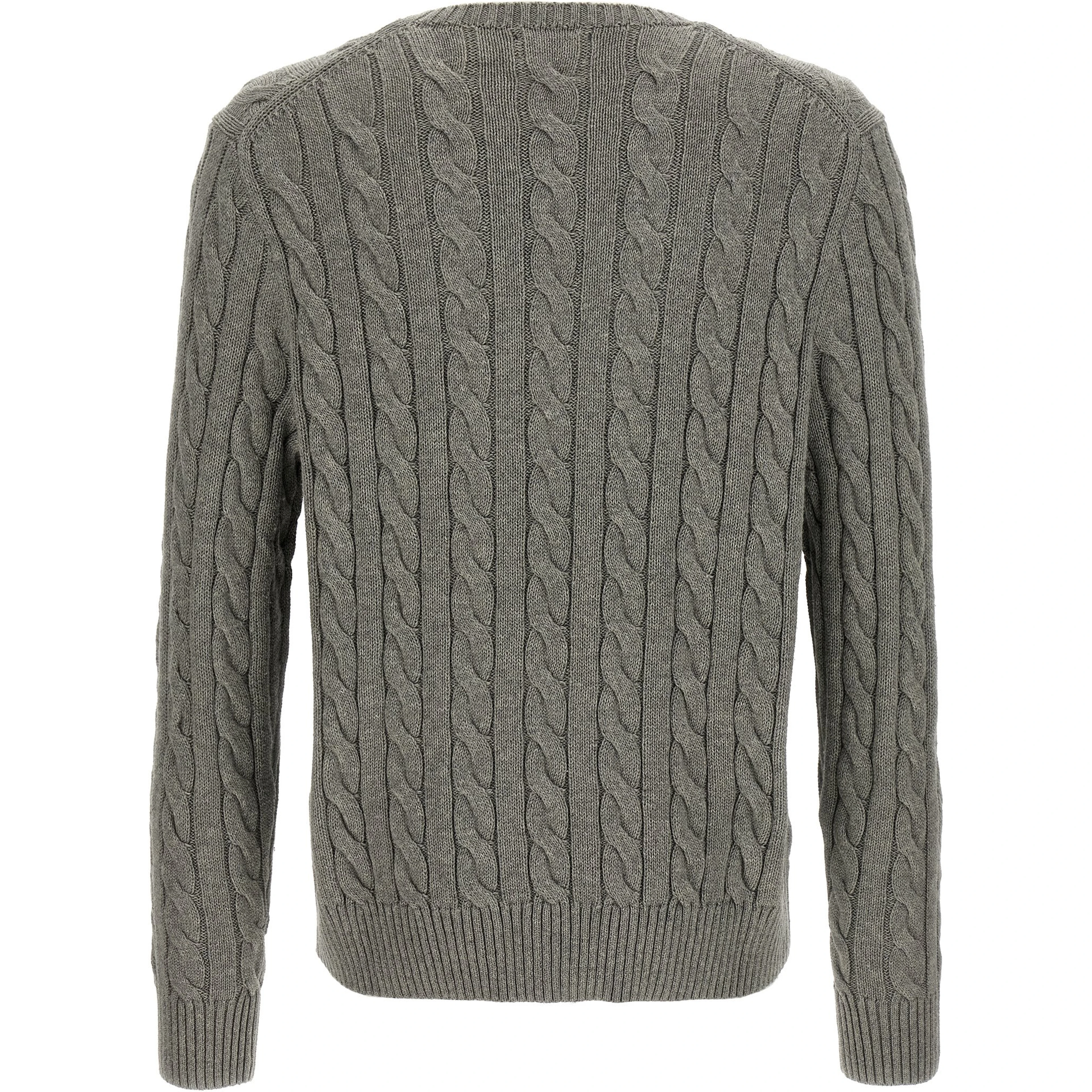 Gray Cotton Cardigan
