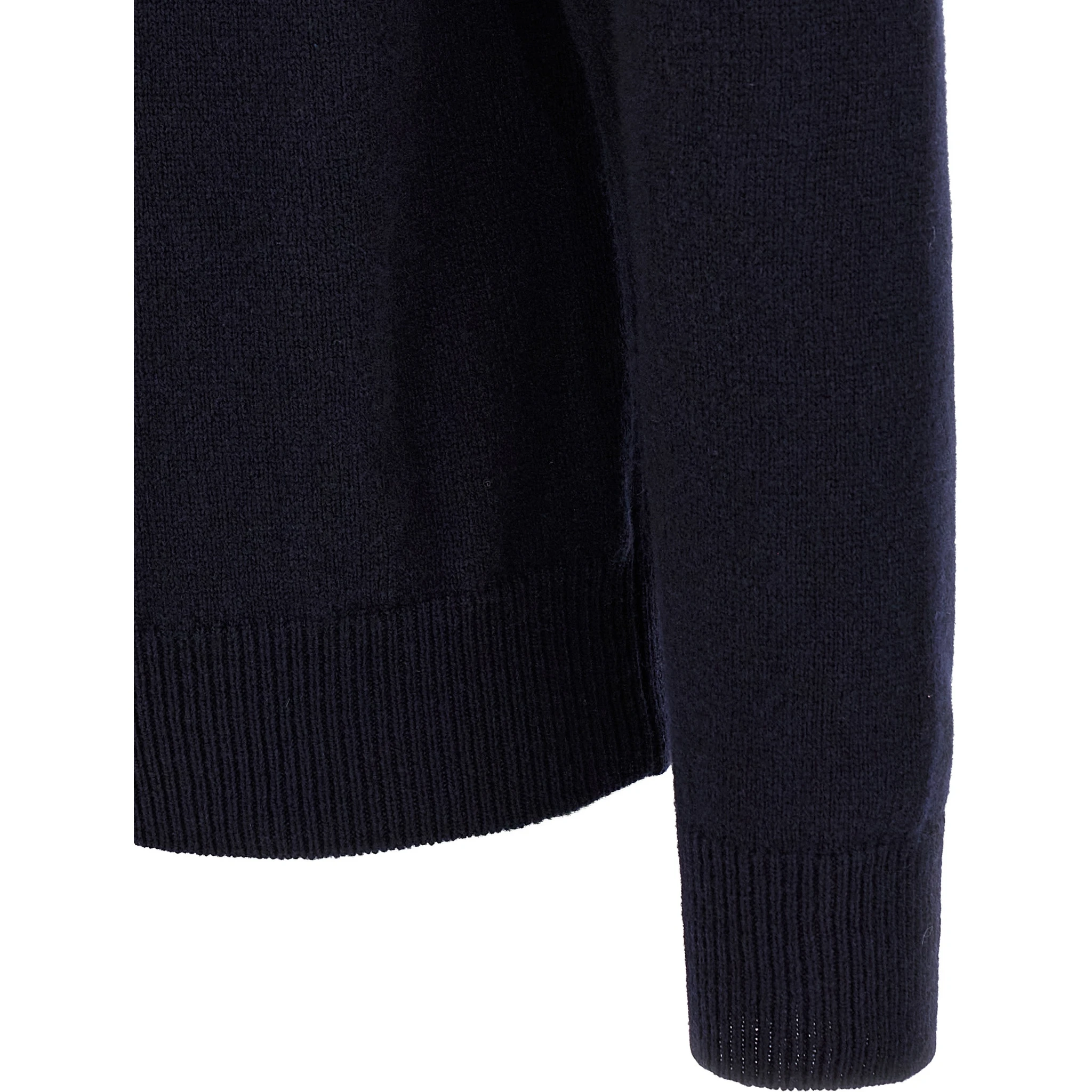 Blue Virgin Wool Cardigan