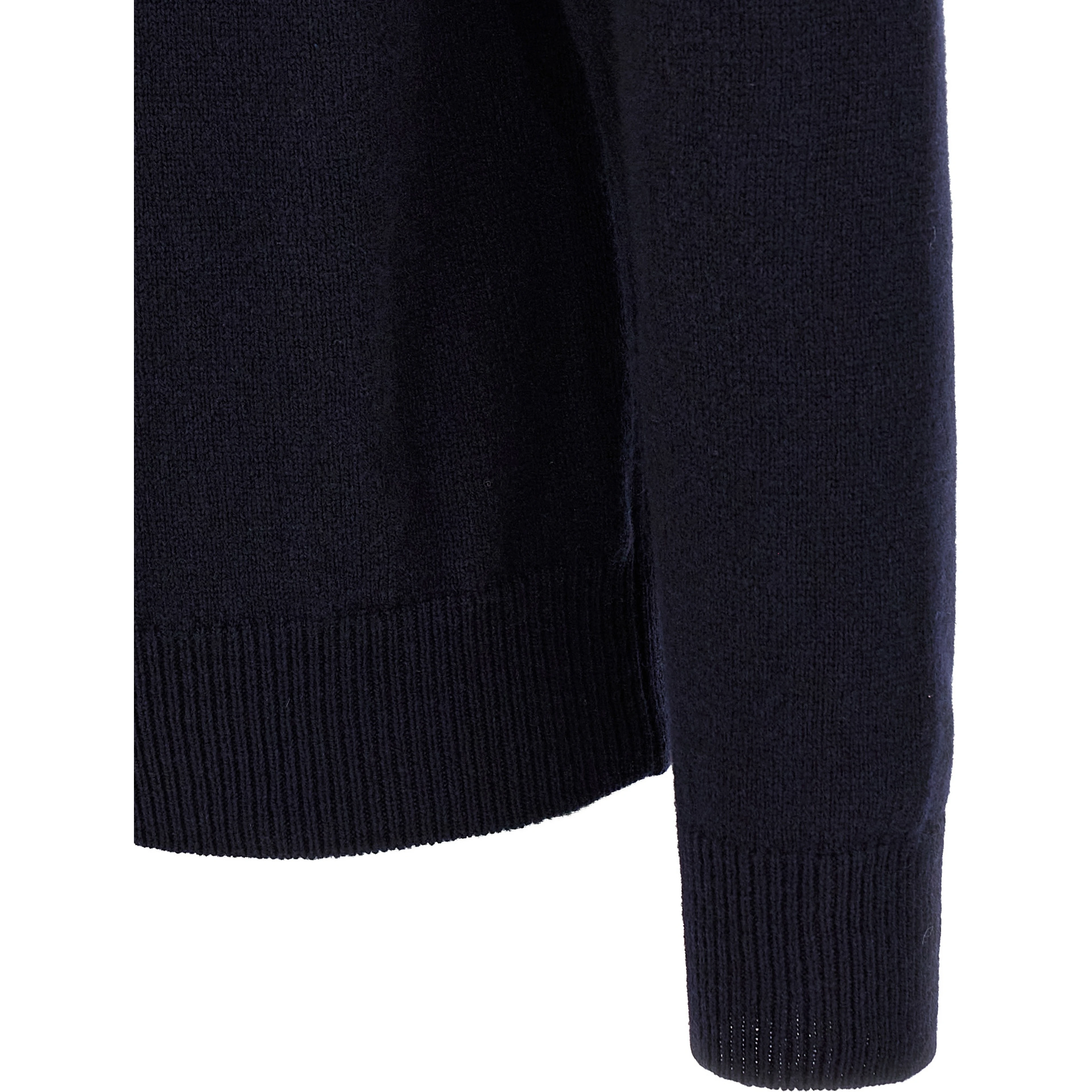 Blue Virgin Wool Cardigan