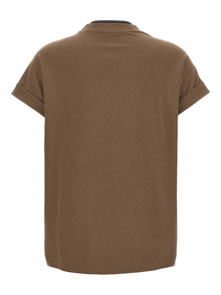 Brown Cotton T-Shirt alternative