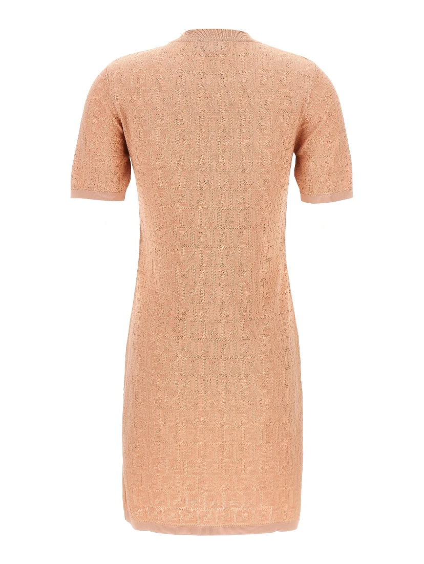 Multicolor Cotton Short Dress