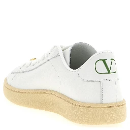 White Calfskin Sneakers
