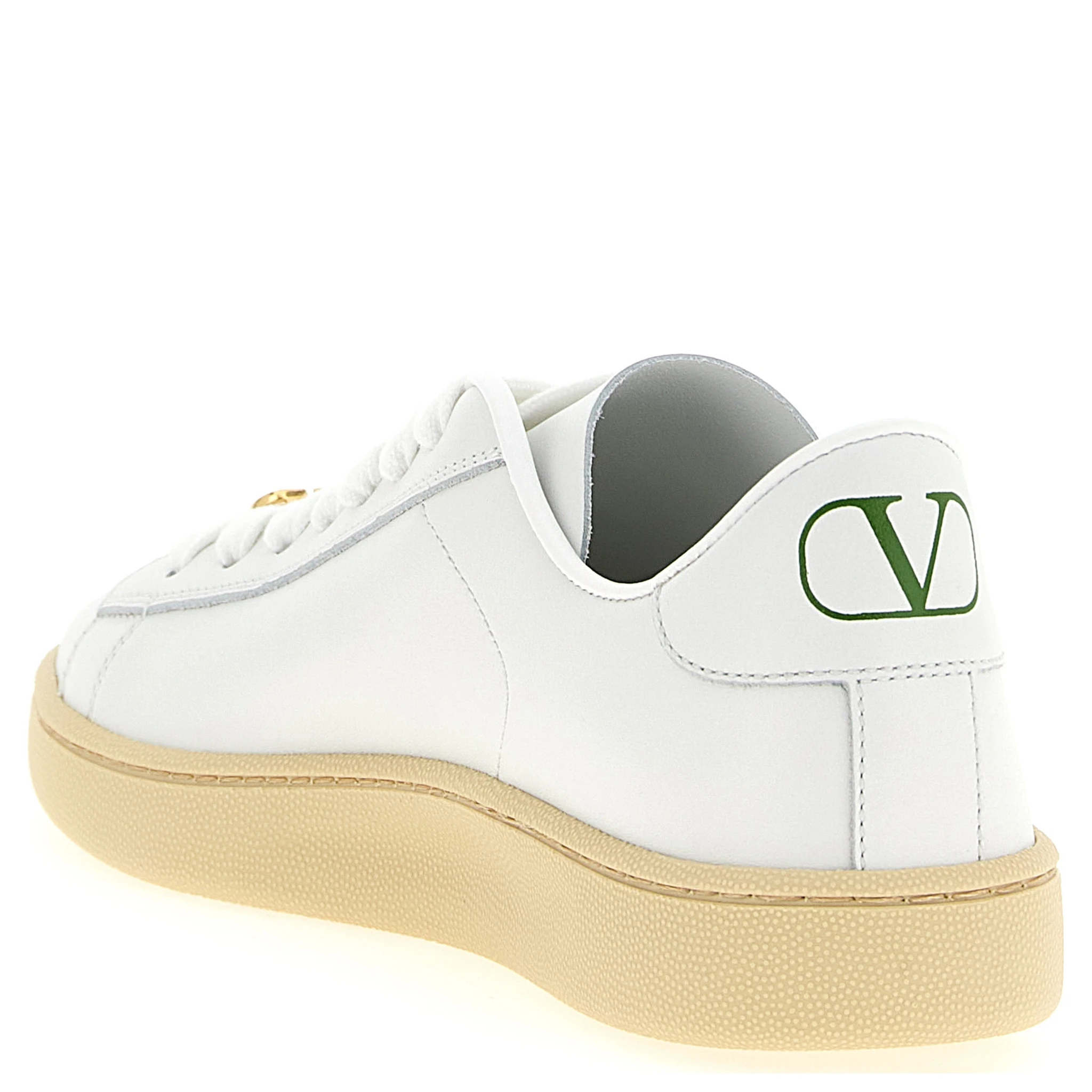 White Calfskin Sneakers
