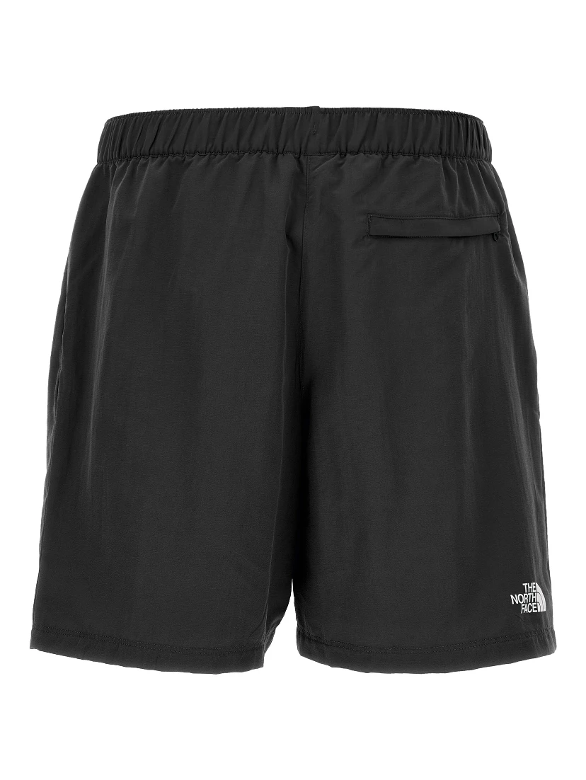 Bicolor Nylon Bermuda Shorts