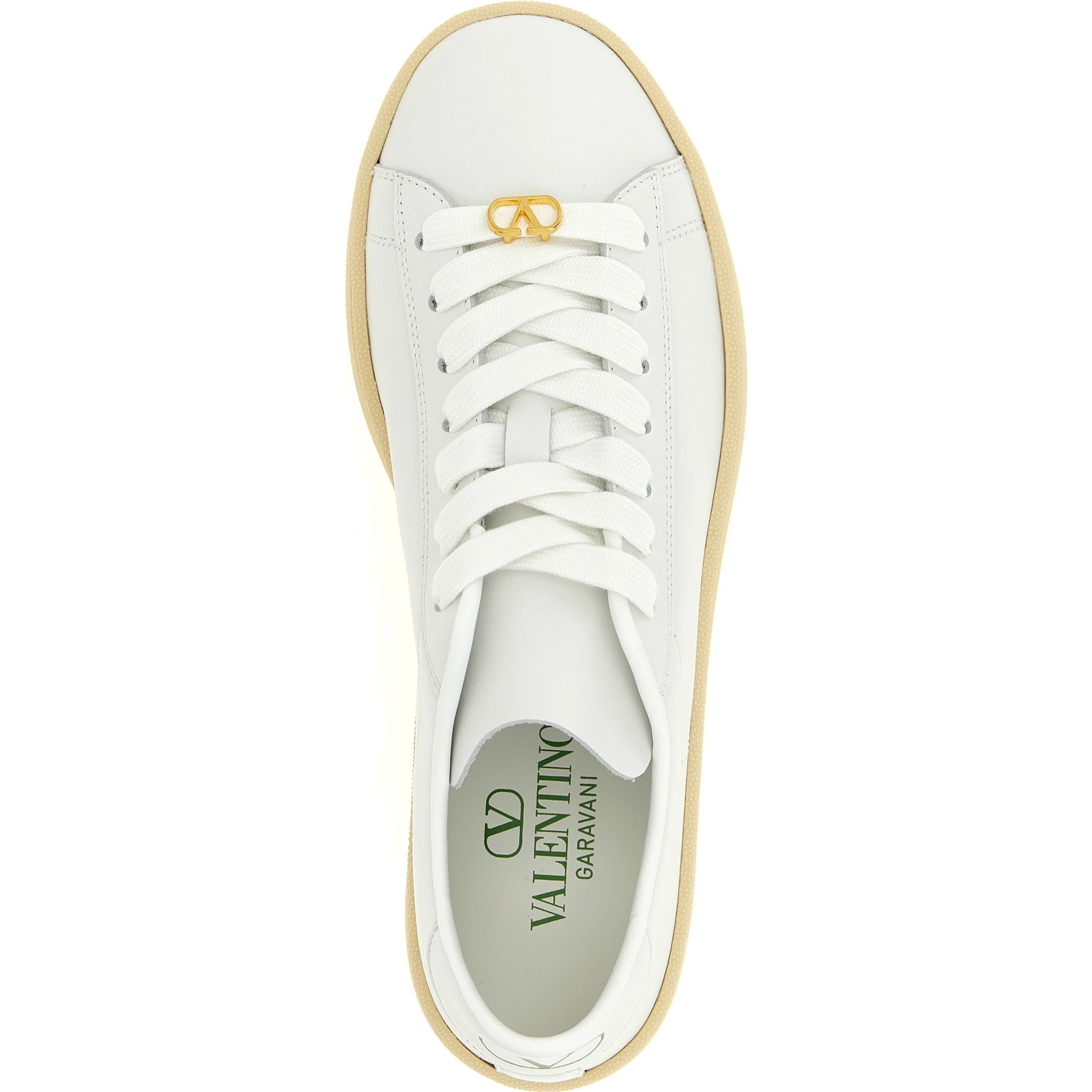 White Calfskin Sneakers