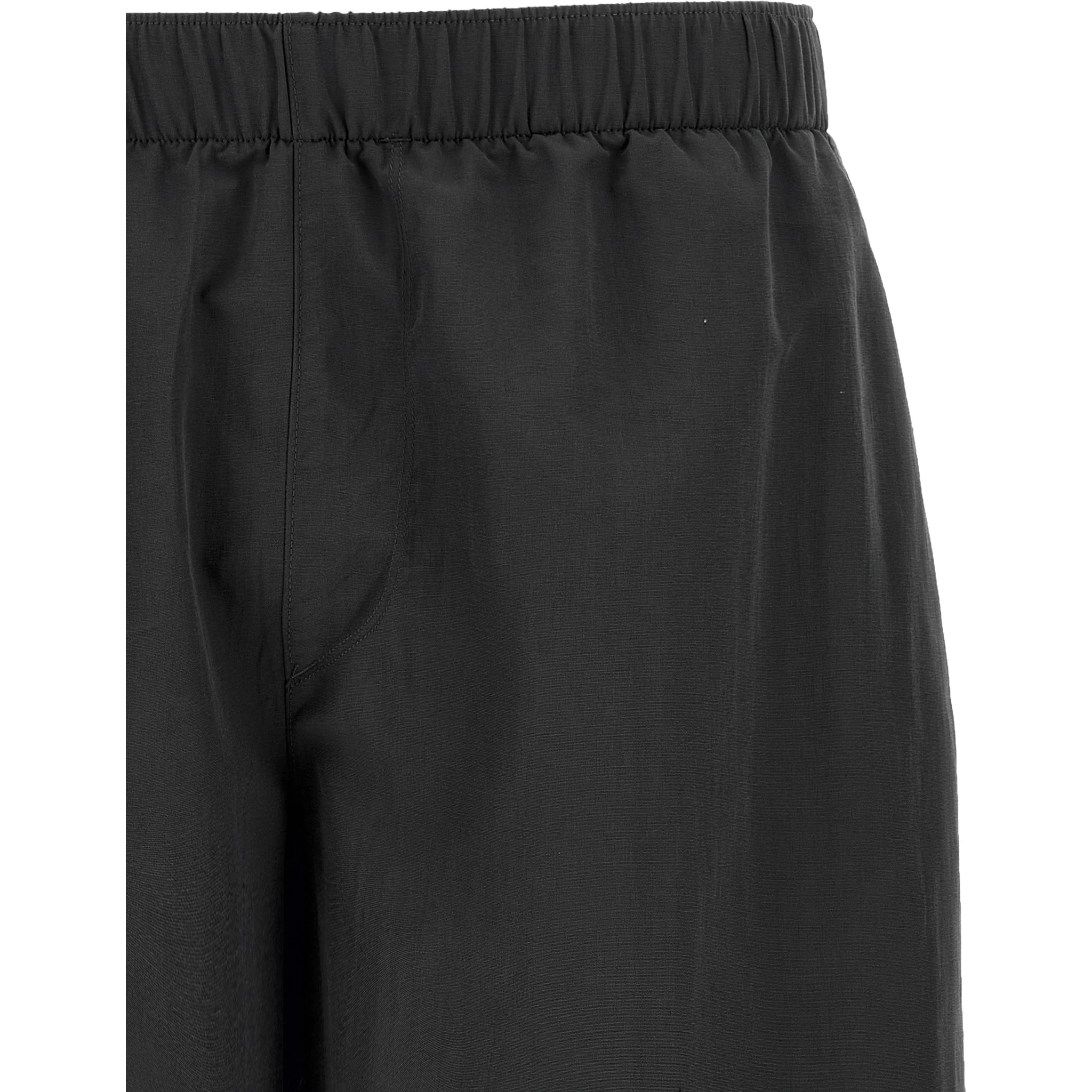 Bicolor Nylon Bermuda Shorts
