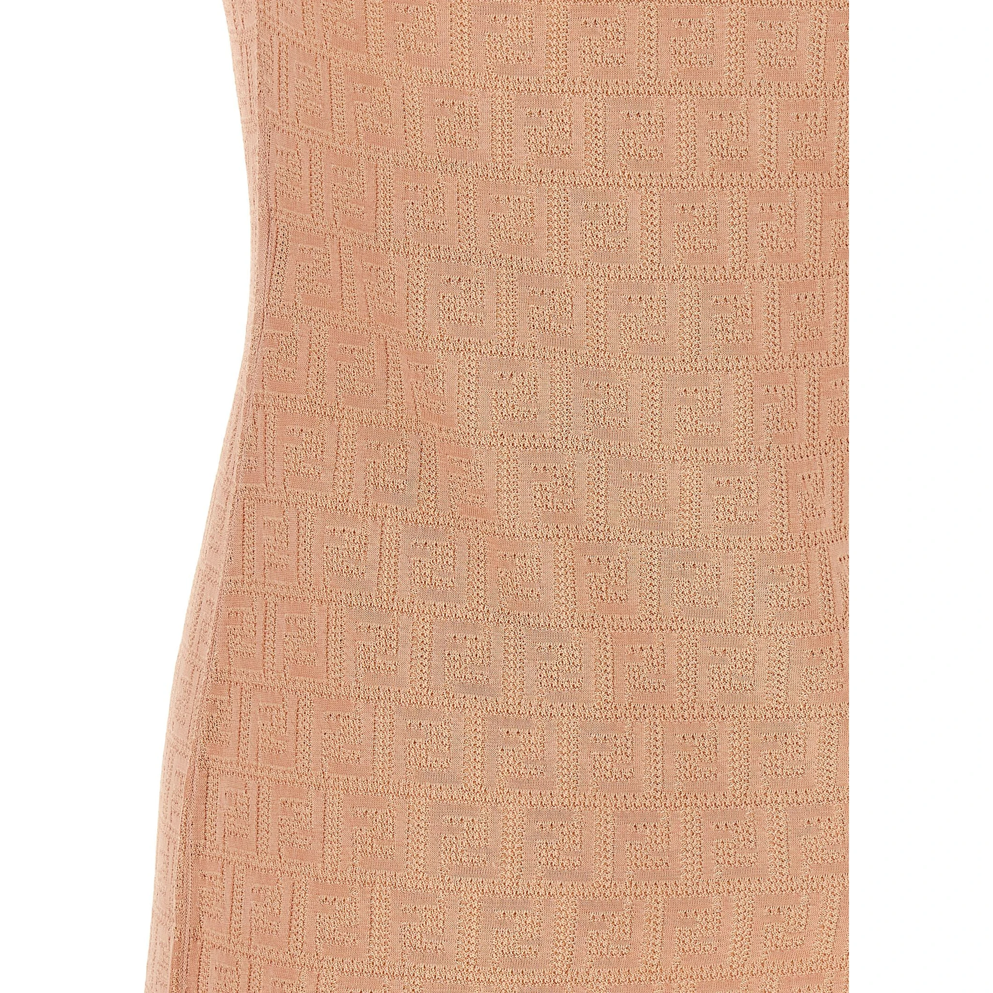 Multicolor Cotton Short Dress