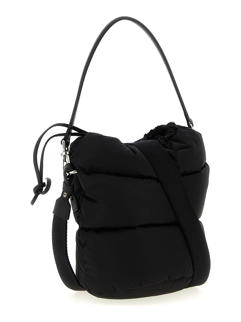 Black Polyamide Handbag