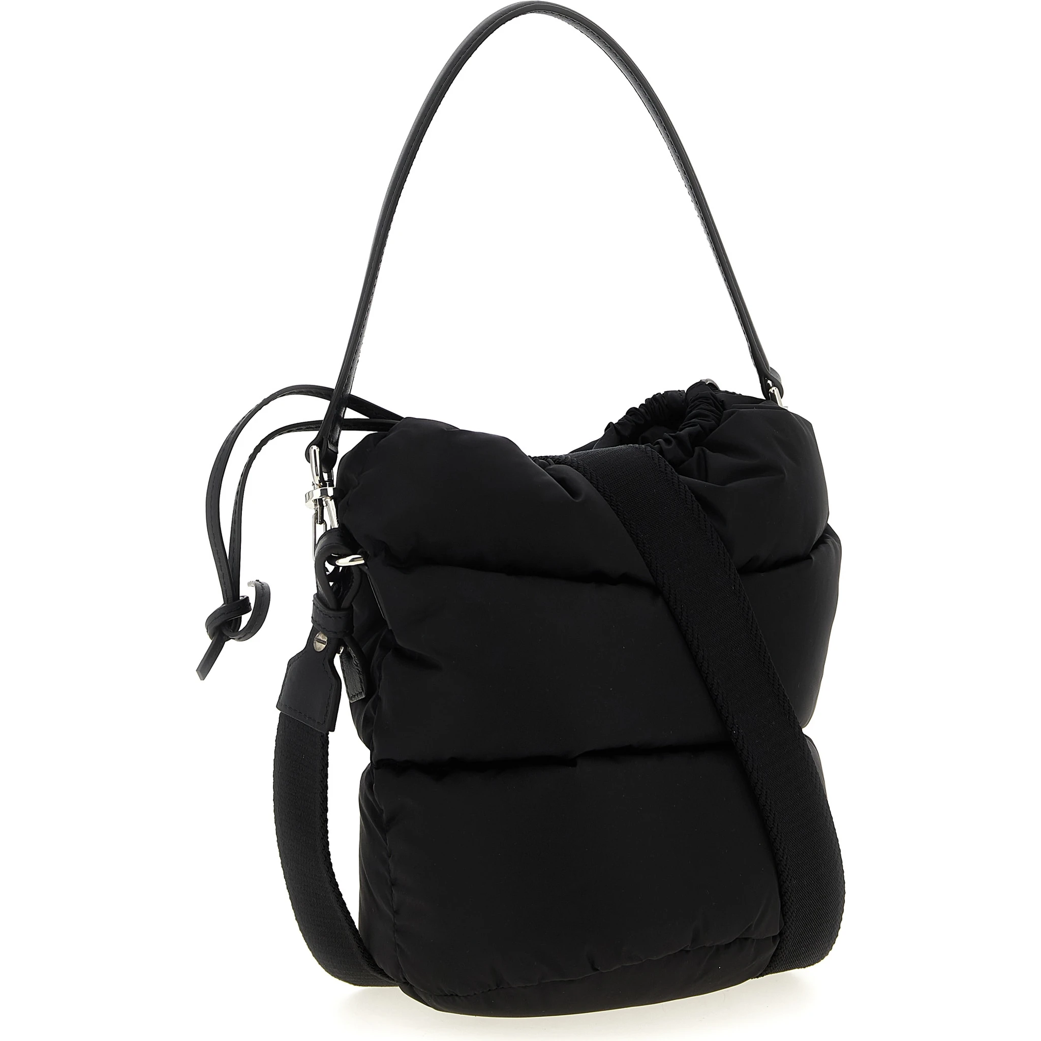 Black Polyamide Handbag