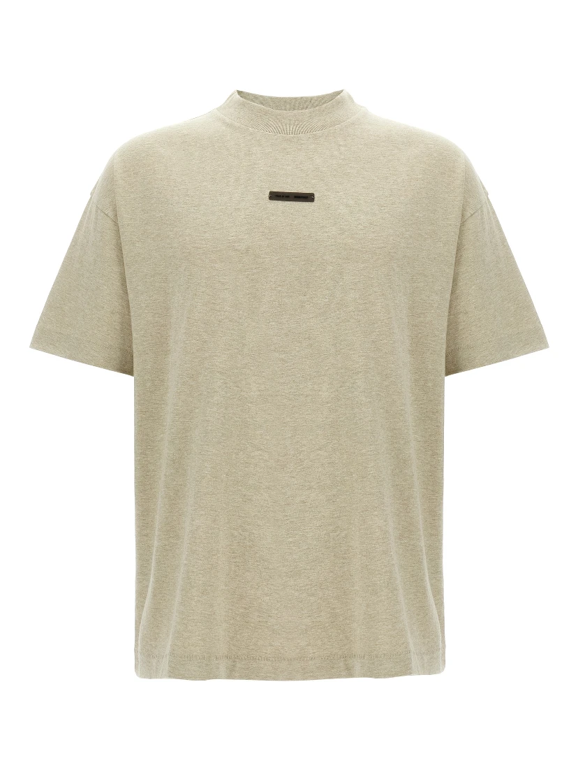 Gray Cotton T-Shirt