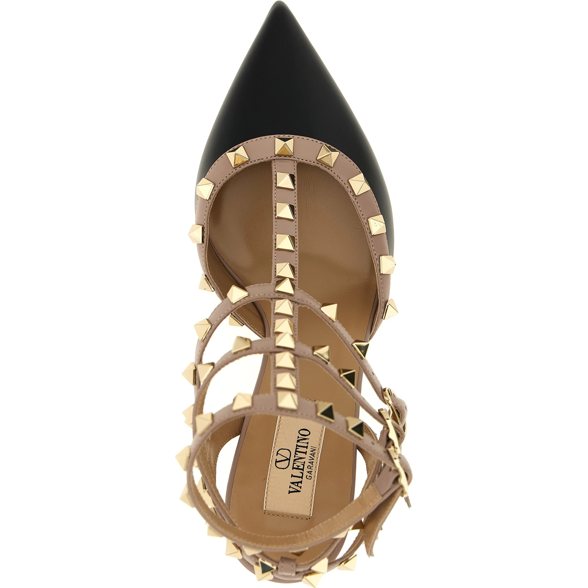 Multicolor Lamb Leather Mid Heel Pumps