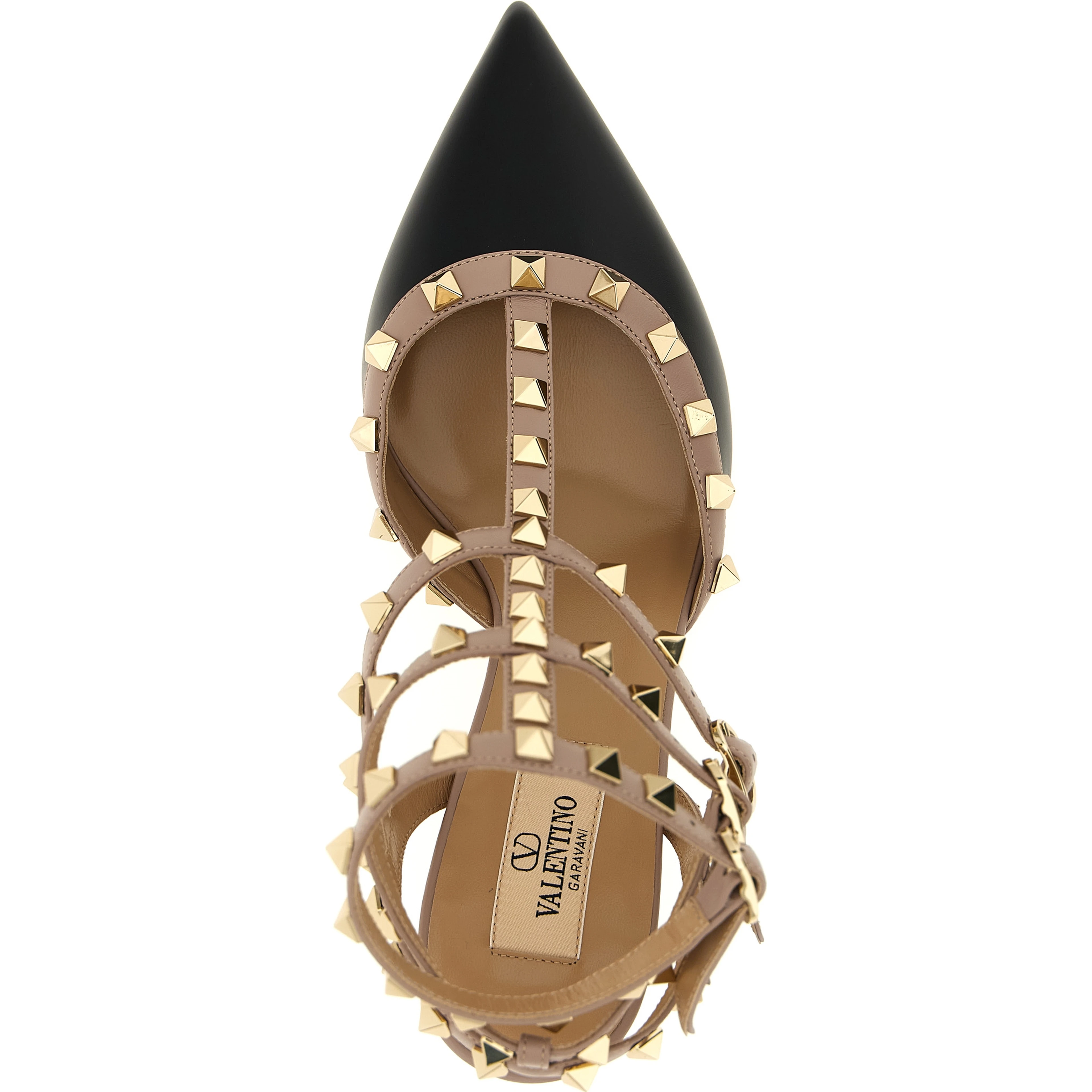 Multicolor Lamb Leather Mid Heel Pumps