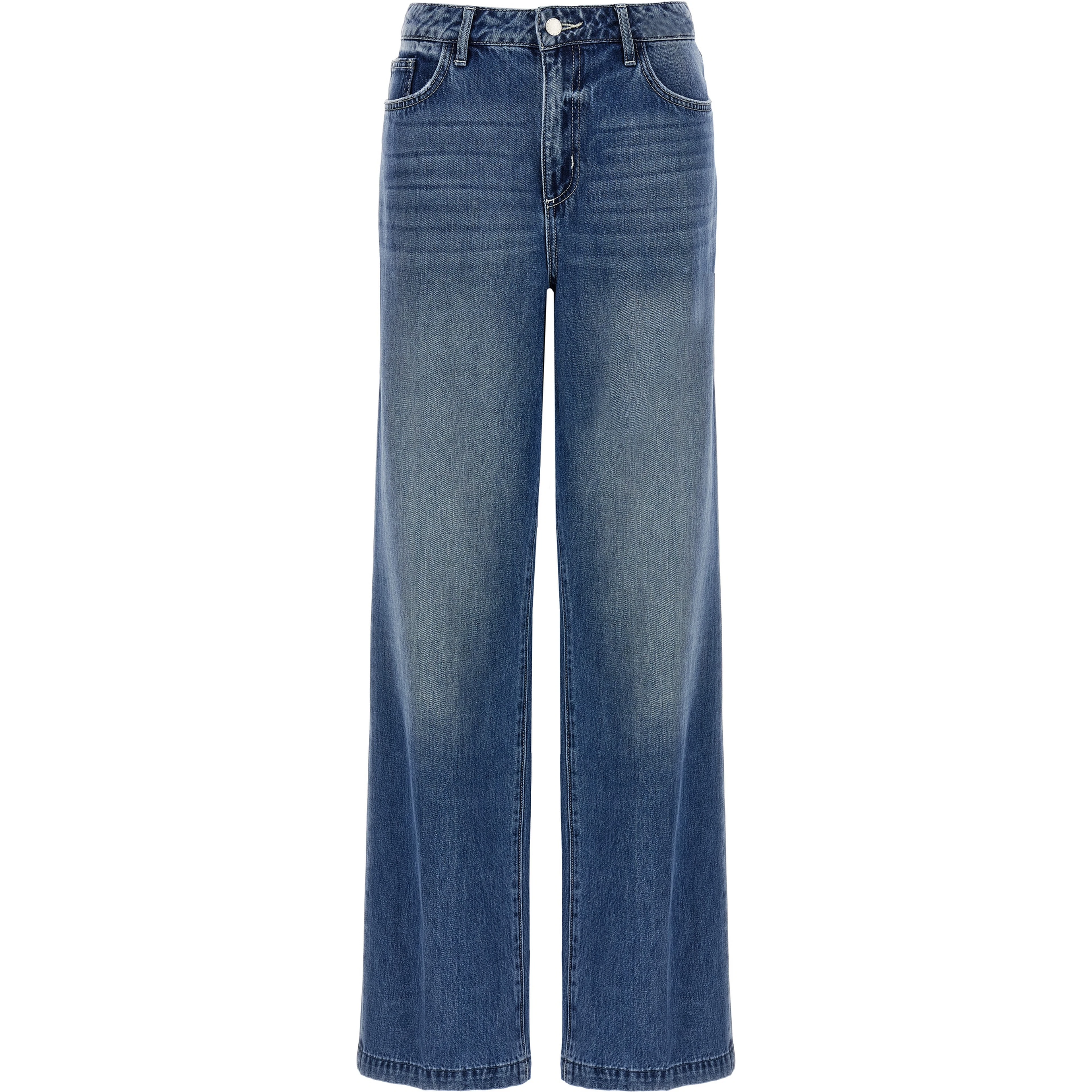 Blue Cotton Jeans Denim