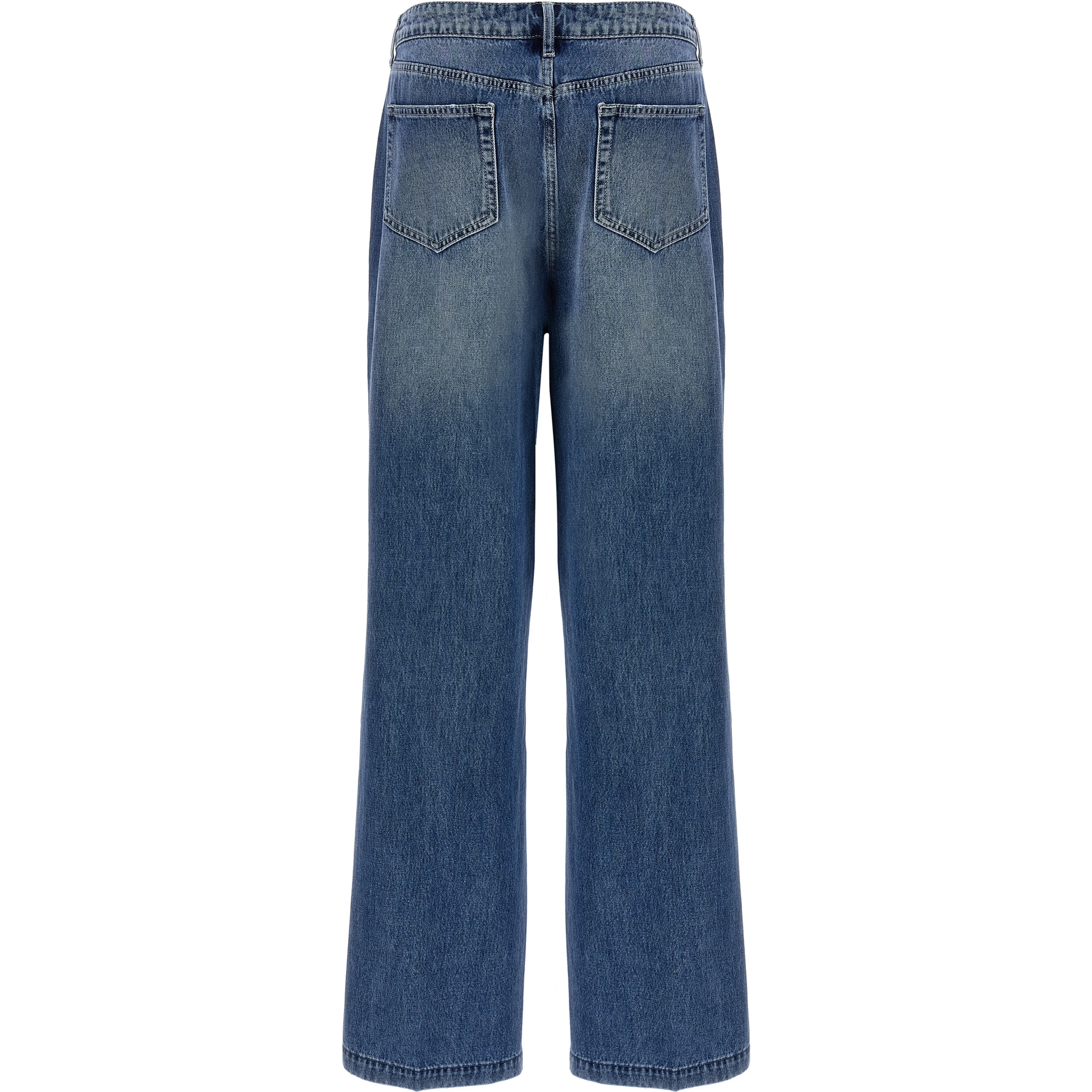 Blue Cotton Jeans Denim