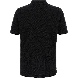 Black Lyocell Polo Shirt
