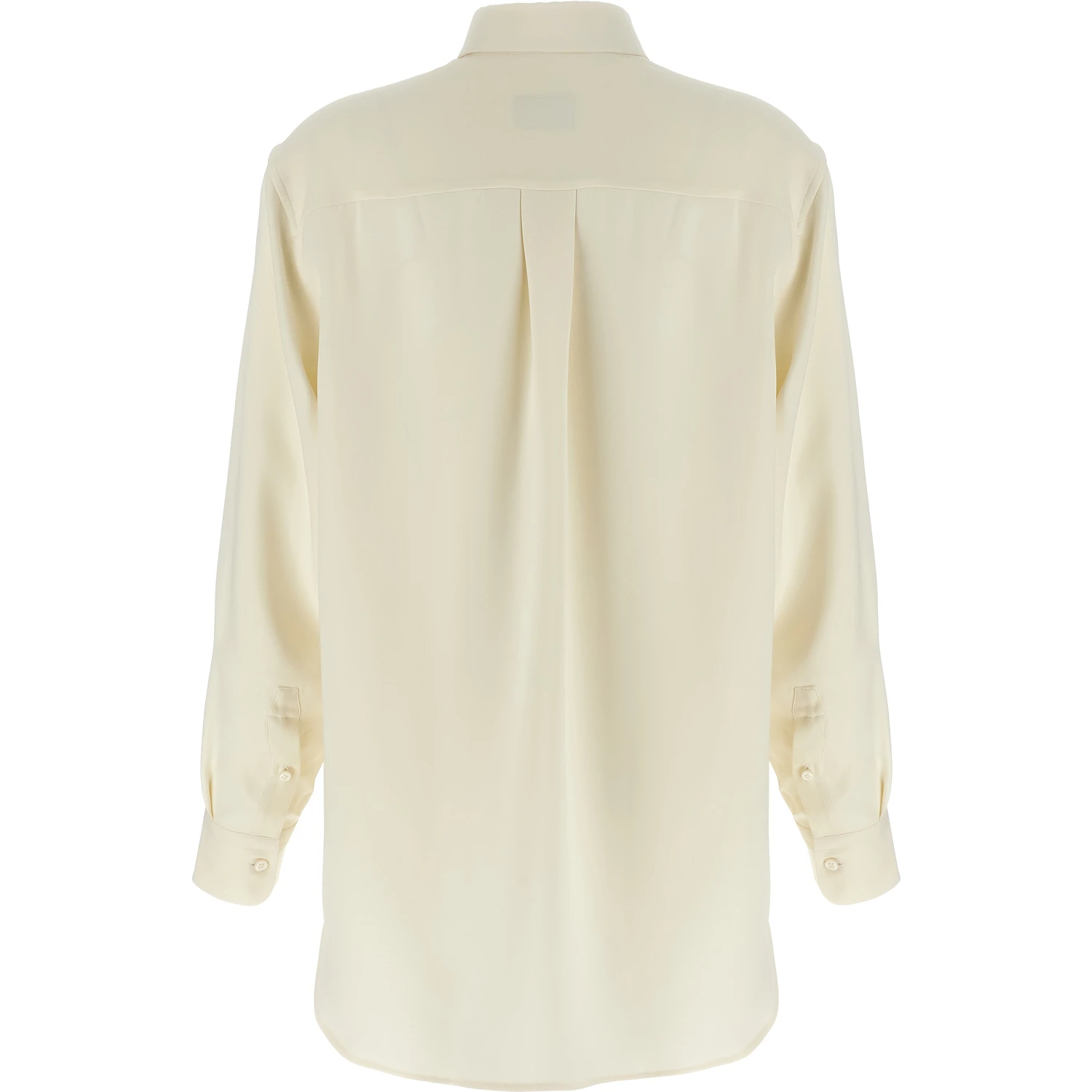 White Silk Blouse