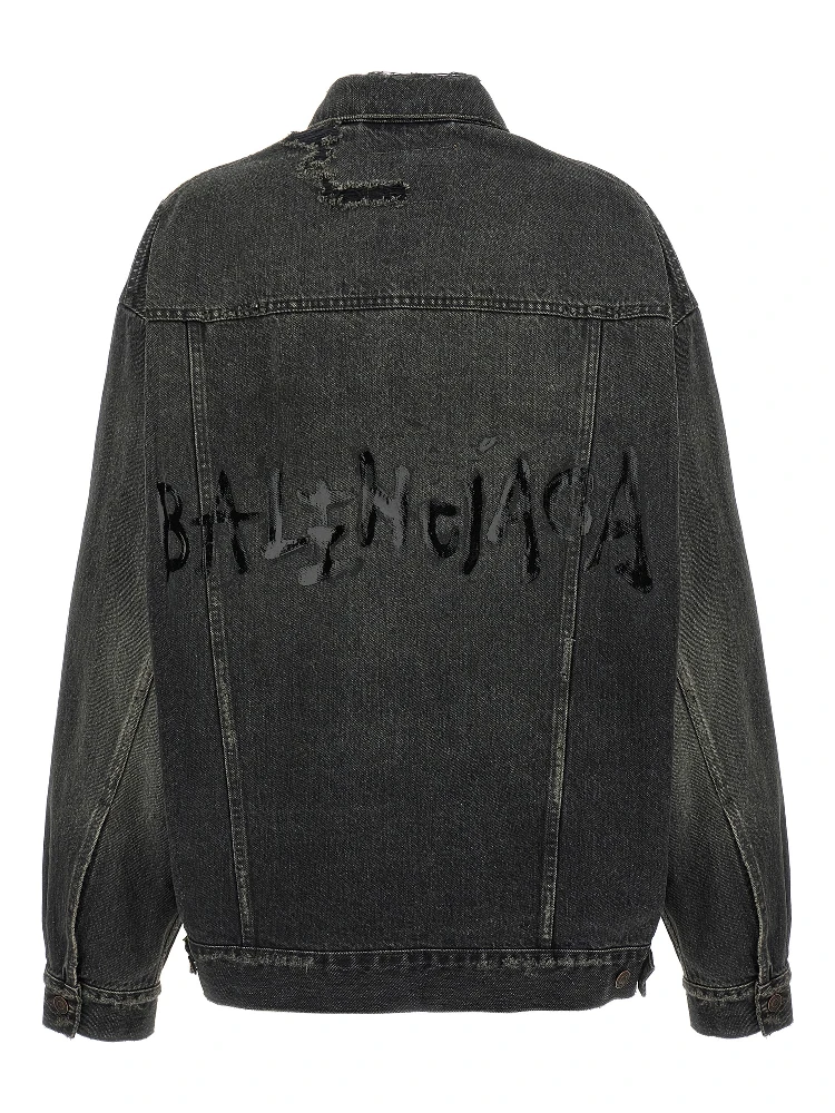 Gray Cotton Denim Jacket alternative