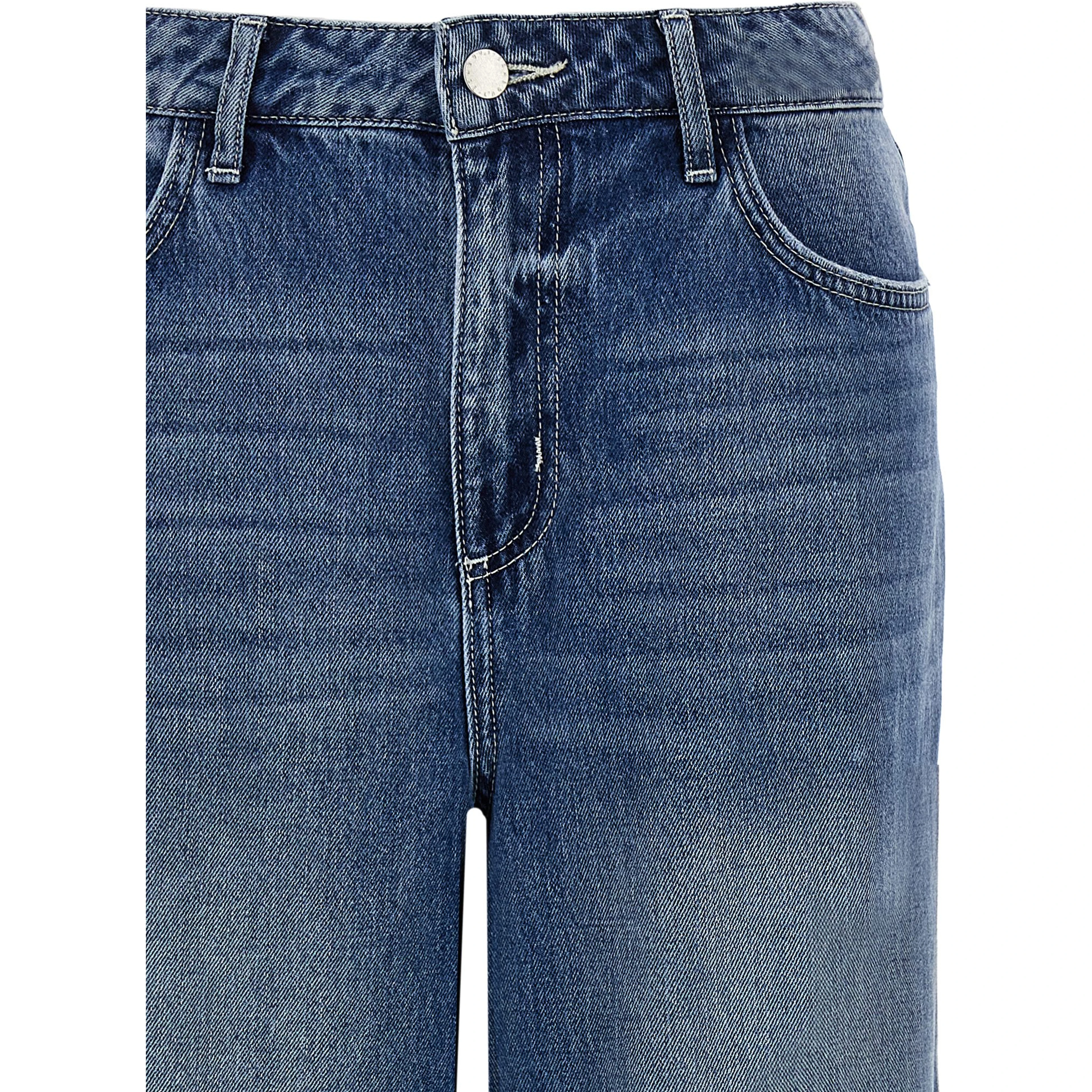 Blue Cotton Jeans Denim