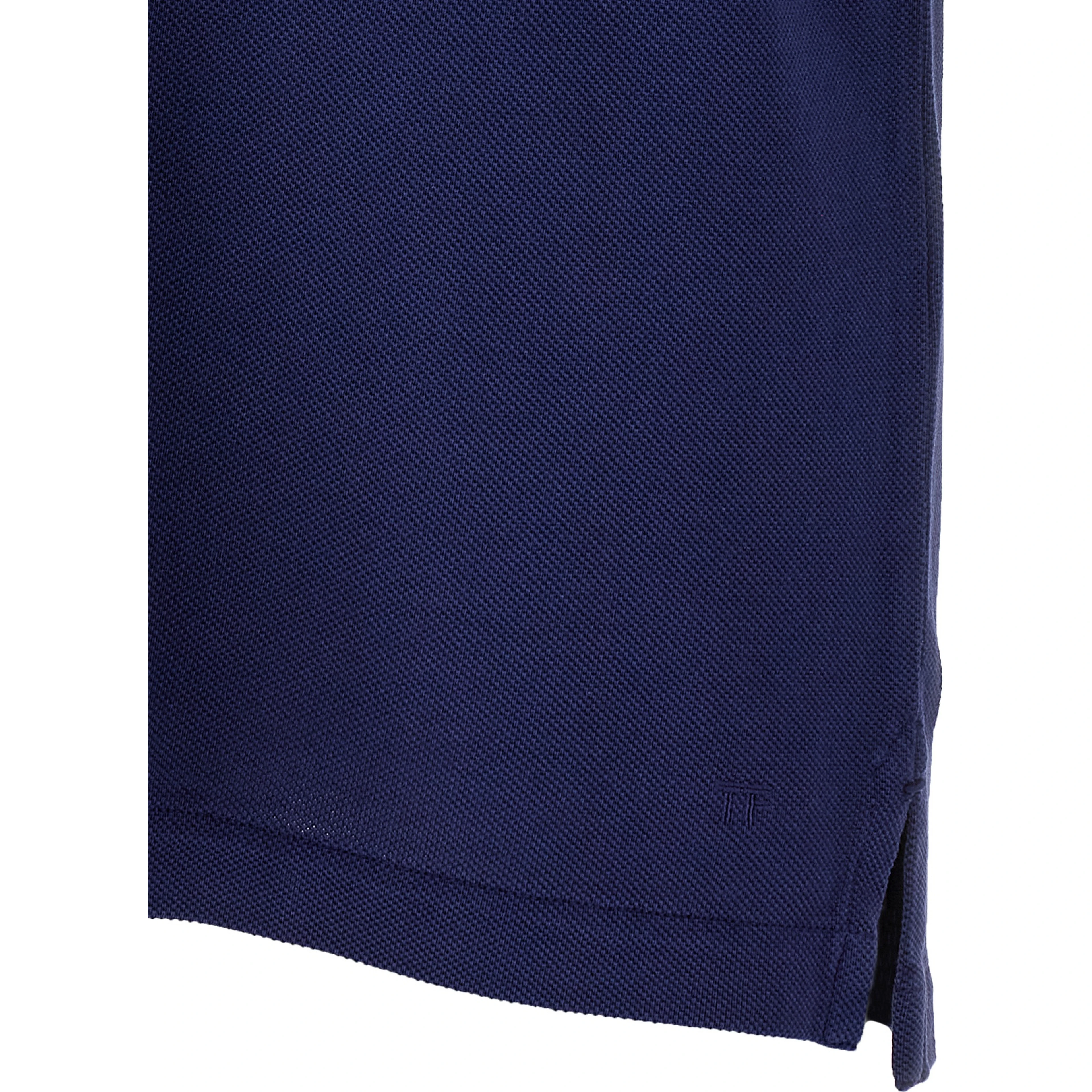Blue Lyocell Polo Shirt