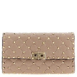 Multicolor Lamb Leather Shoulder Bag