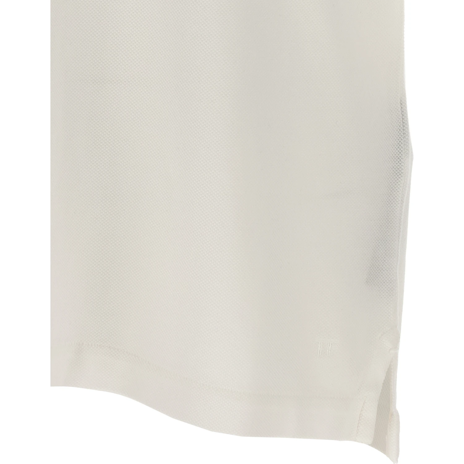 White Lyocell Polo Shirt
