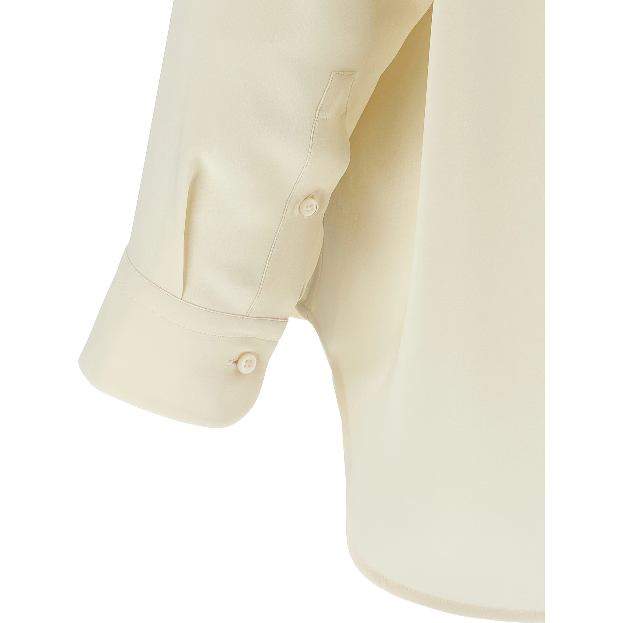 White Silk Blouse