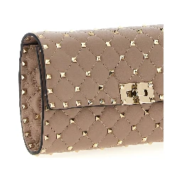 Multicolor Lamb Leather Shoulder Bag