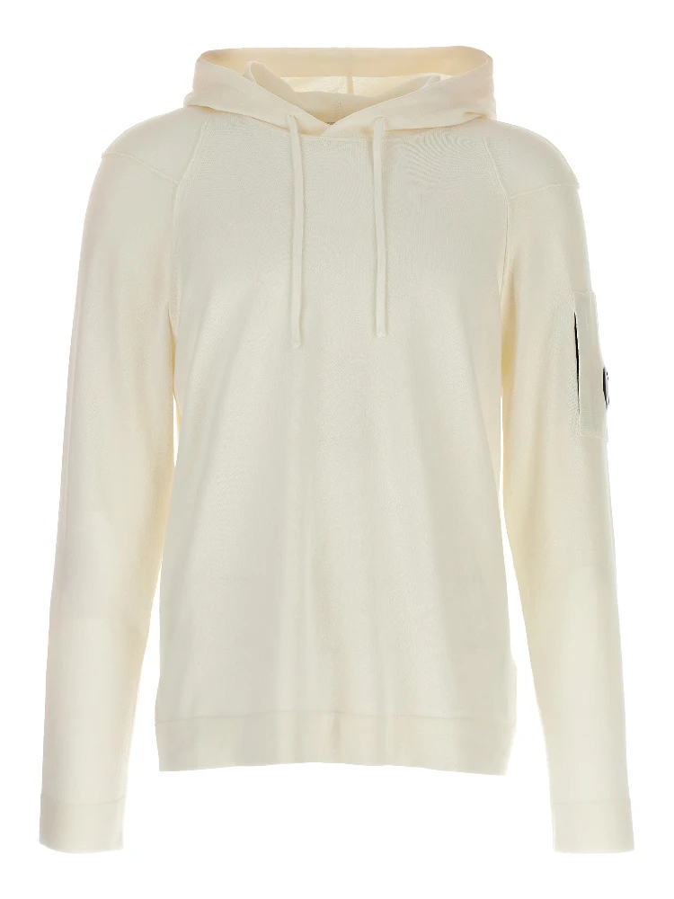 White Cotton Sweatshirt