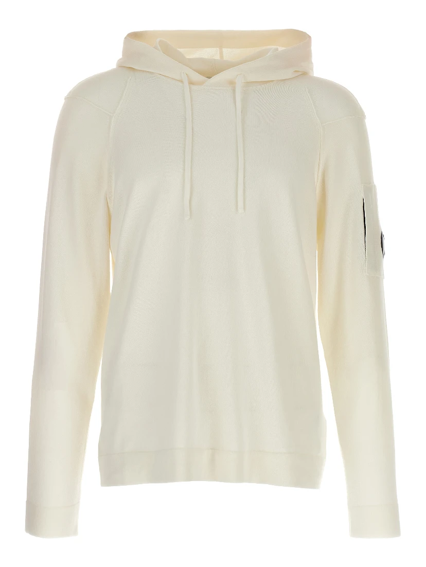 White Cotton Sweatshirt