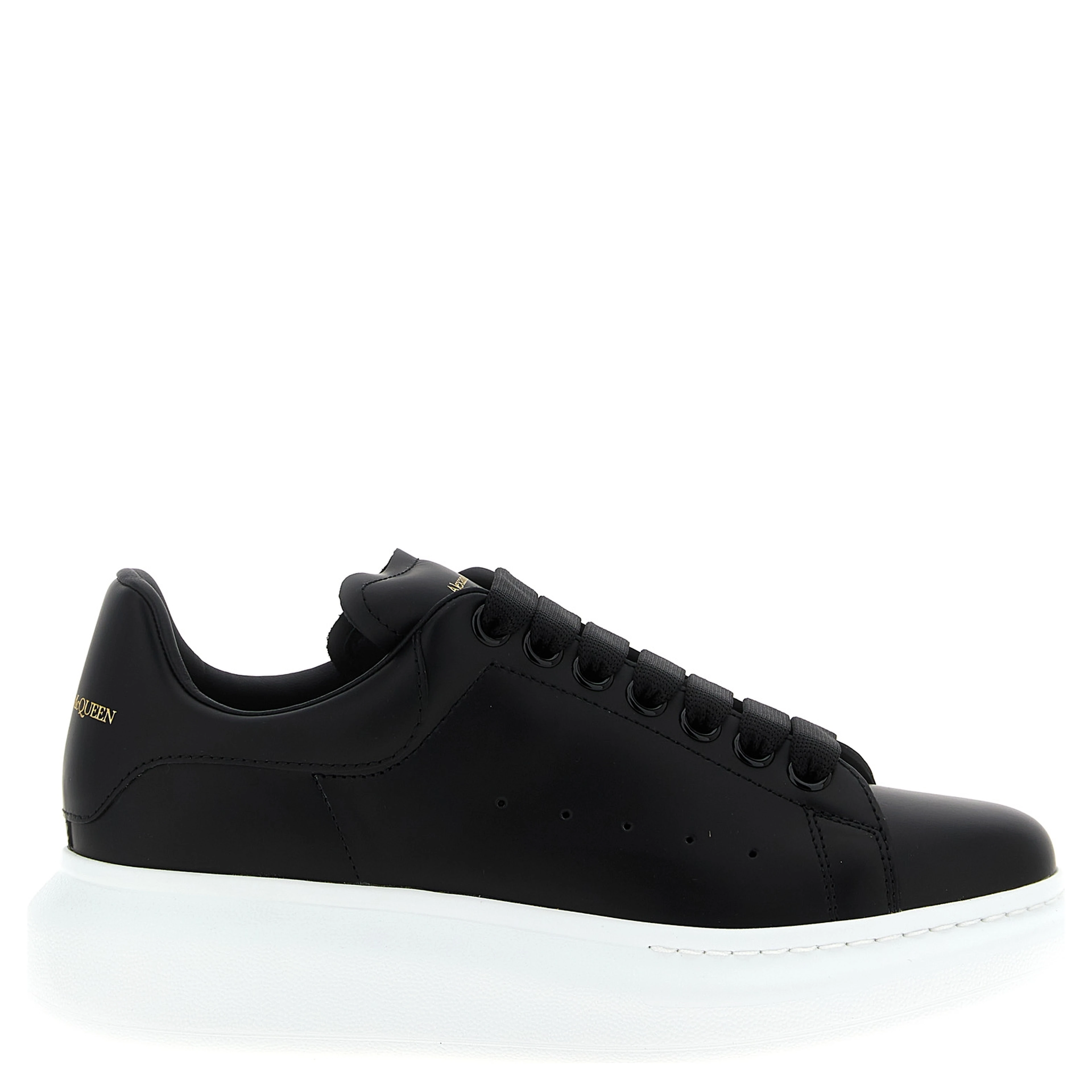 Bicolor Bovine Leather Low Top Sneakers