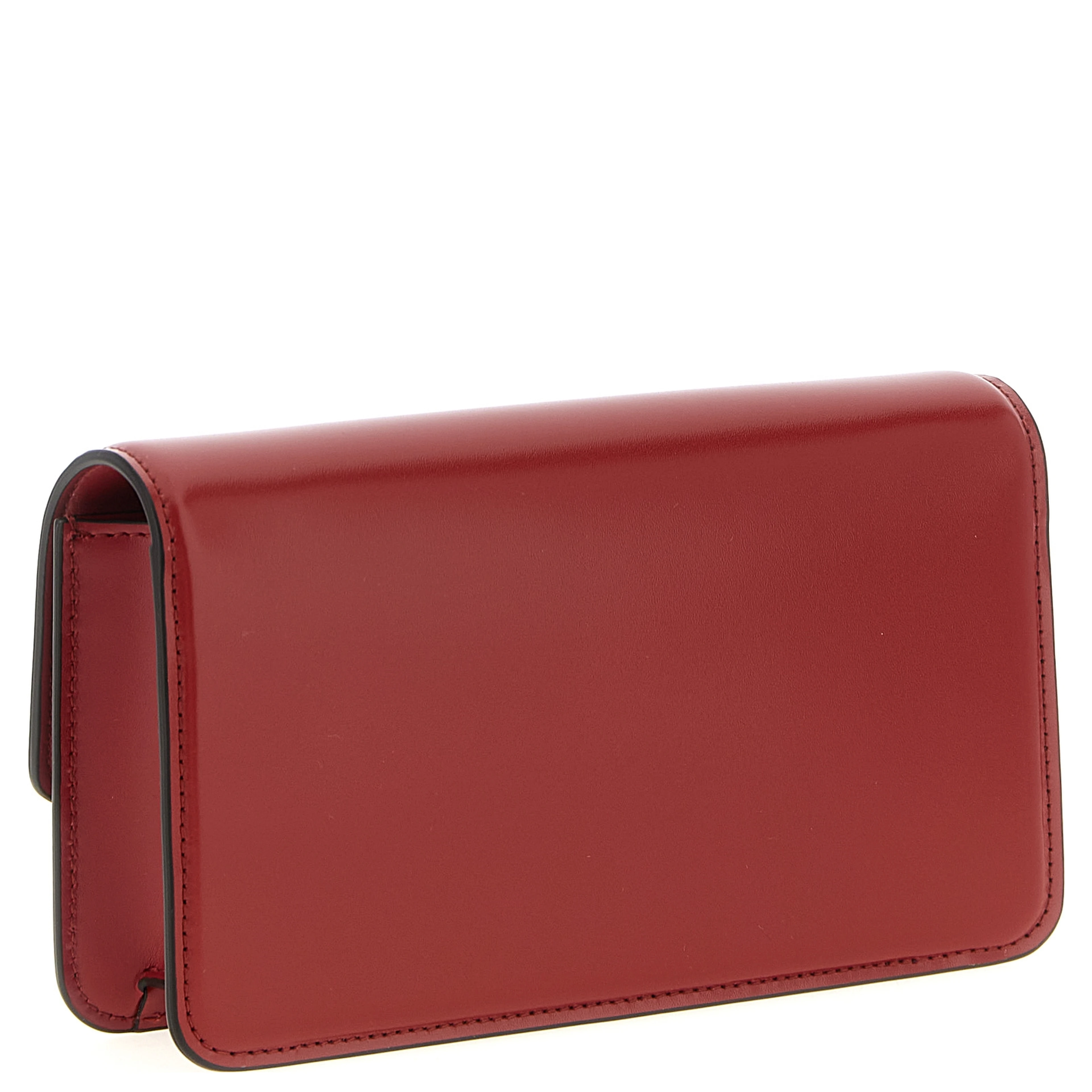 Multicolor Calfskin Clutch Bag