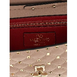 Multicolor Lamb Leather Shoulder Bag