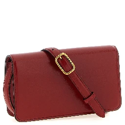 Multicolor Calfskin Clutch Bag