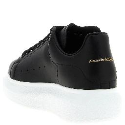 Bicolor Bovine Leather Low Top Sneakers