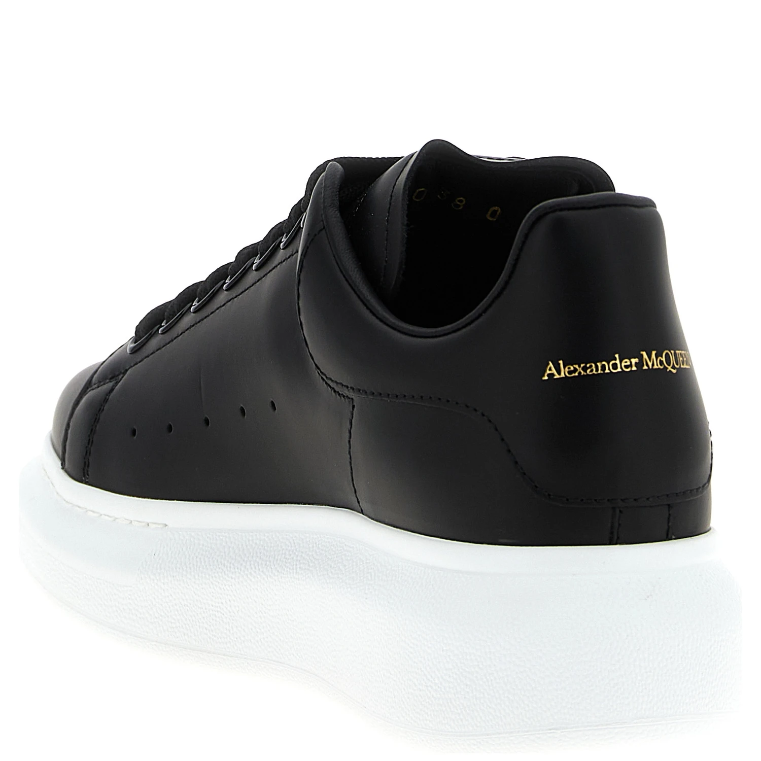 Bicolor Bovine Leather Low Top Sneakers