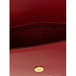 Multicolor Calfskin Clutch Bag